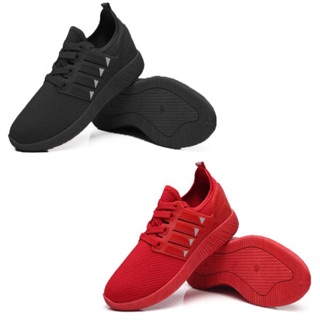 ภาพหน้าปกสินค้ารองเท้าผ้าใบผู้ชาย รุ่นA011 มี2สี ดำ แดง ที่เกี่ยวข้อง