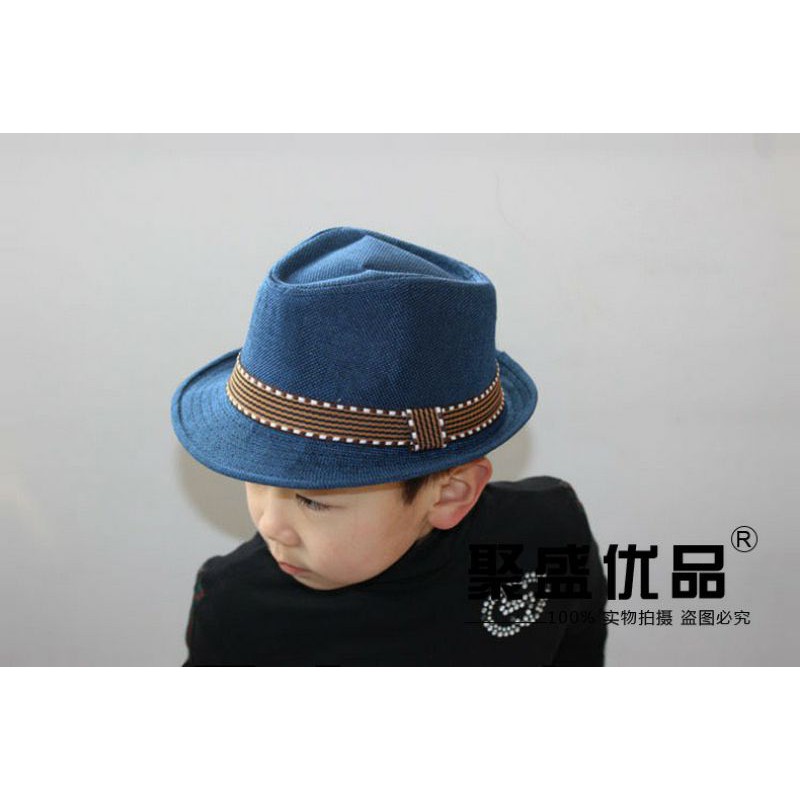 หมวกเด็กสีน้ำตาล-หมวกเด็กคาวบอย-พร้อมส่งจากไทย