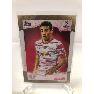 2021-22 Topps Gold X Tyson Beck UEFA Champions League Soccer Cards RB Leipzig
