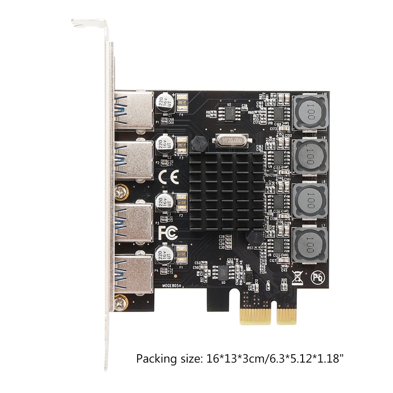 Bt PCIE USB3 0 การ์ดขยาย PCI สําหรับ Express to USB อะแดปเตอร์ HUB ...