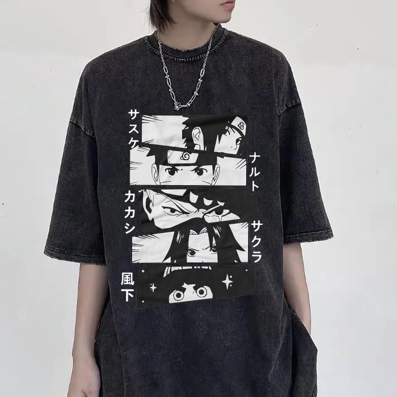 เสื้อยืดคอกลม-พิมพ์ลายการ์ตูนนารูโตะ-uchiha-itachi-สไตล์ญี่ปุ่น-แฟชั่นฮาราจูกุ-สําหรับผู้หญิง