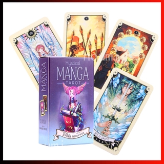 ภาพหน้าปกสินค้าแผ่นการ์ด Mystical Manga Tarot 78 แผ่น ที่เกี่ยวข้อง