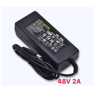 adapter ac dc ที่ชาร์จ 48v 2a หัวใหญ่ 5.5x2.5mm