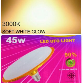 ภาพหน้าปกสินค้าหลอดไฟ LED – UFO 45 W แสงสีวอมร์ไวท์ ที่เกี่ยวข้อง