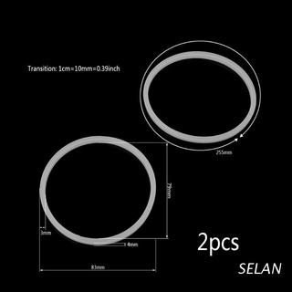 สินค้า Sel อะไหล่ยางรูปตัว O สําหรับเครื่องปั่นน้ําผลไม้ 2ชิ้น 8.3ซม.