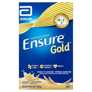 Abbot Ensure ทองแป้งรสชาติสมบูรณ์400g