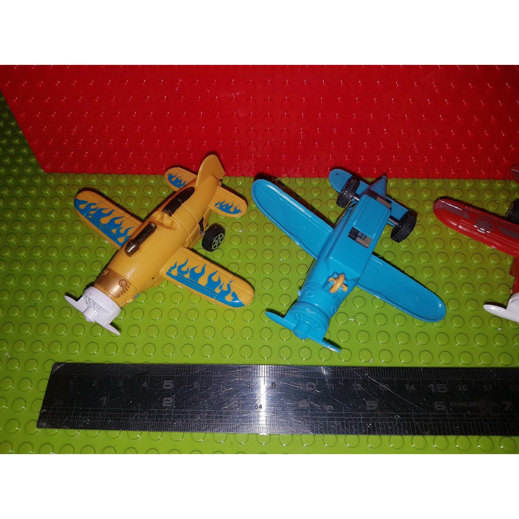 เครื่องบินพลาสติก-วิ่งถอย-ของเล่นเด็ก-สีสันสดใส-มี-4-แบบ-airplane-plastic-toy