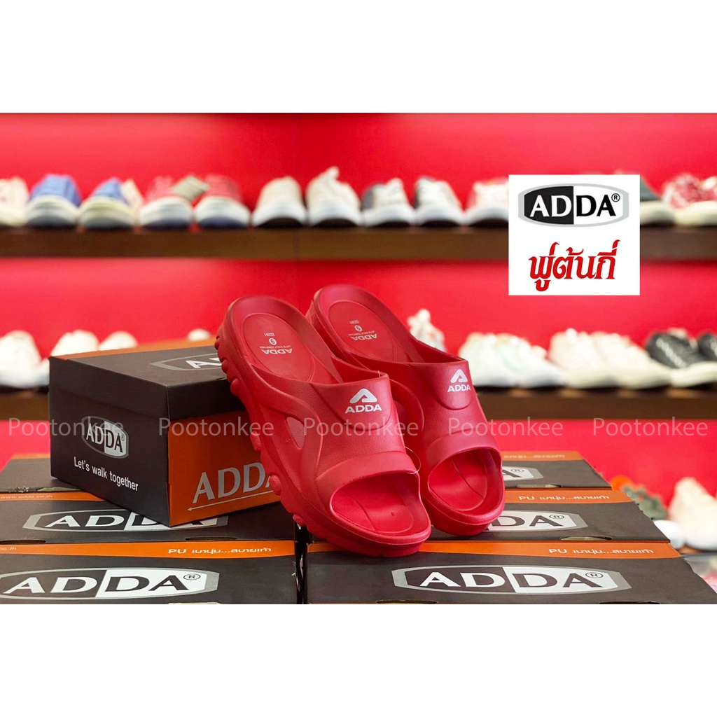 ADDA รองเท้าแตะ แอ๊ดด้า รองเท้าลำลอง แบบสวม รุ่น 52201 (ไซส์ 7-10 ...