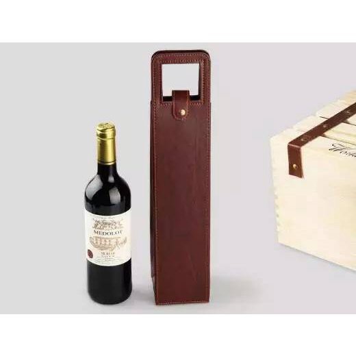 กระเป๋าใส่ไวน์-ถุงใส่ขวดไวน์-สุดคลาสสิก-single-hand-wine-bag-410-90-90mm