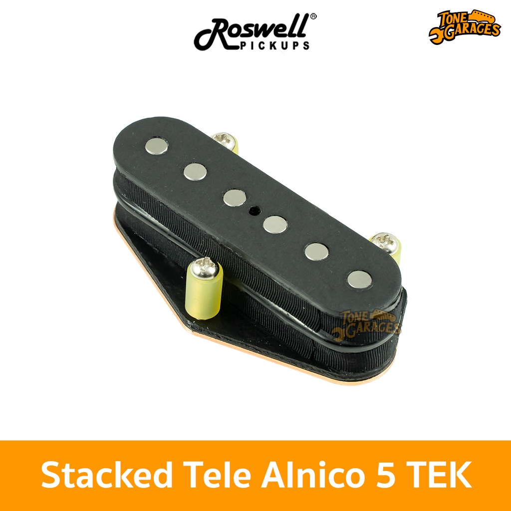 Roswell Pickups TEK Stack Single Coil Tele Alnico 5 Noiseless Pickup  ปิ๊กอัพกีต้าร์ไฟฟ้า เทเล Made in Korea | Shopee Thailand