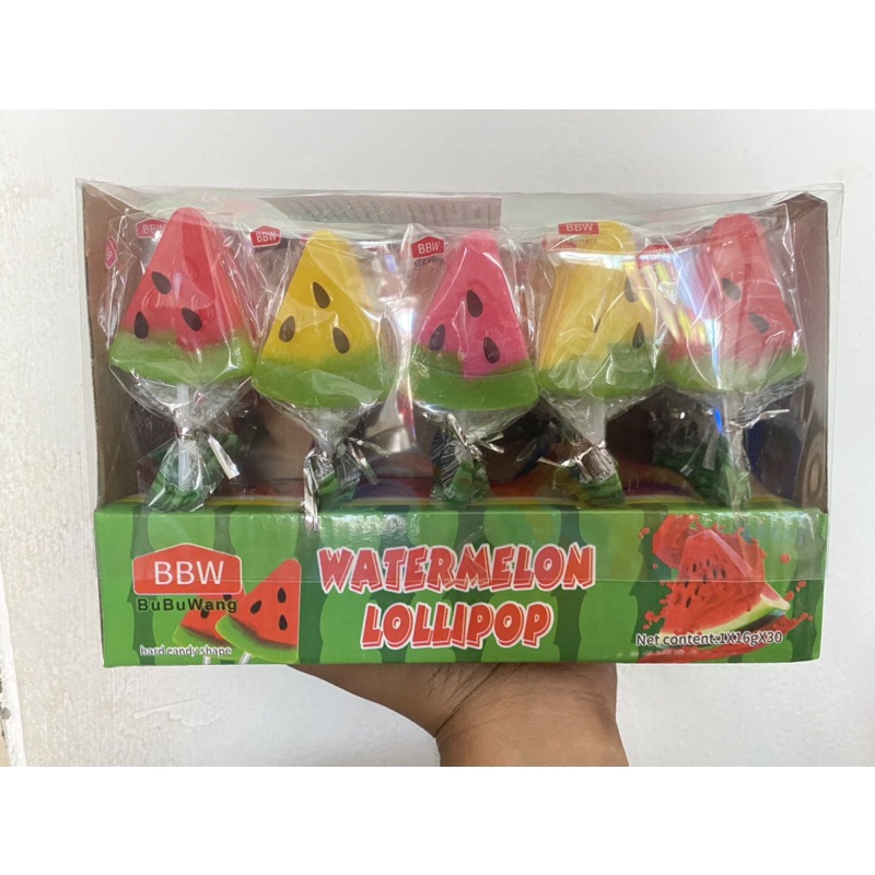อมยิ้มแตงโม-watermelon-lollipops-1-กล่อง-บรรจุ-30-ชิ้น