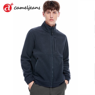 ภาพหน้าปกสินค้าCameljeans เสื้อแจ็กเก็ต ผ้าฟลีซ ให้ความอบอุ่น สําหรับผู้ชาย ที่เกี่ยวข้อง