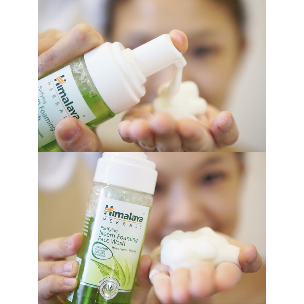 himalaya-purifying-neem-foaming-face-wash-150ml-มูสล้างหน้า-หัวปั๊ม-ลดสิว-ลดผิวมัน