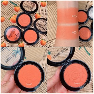 Sivanna Nude Rose Blusher ปัดแก้มกุหลาบโทนส้ม HF6020