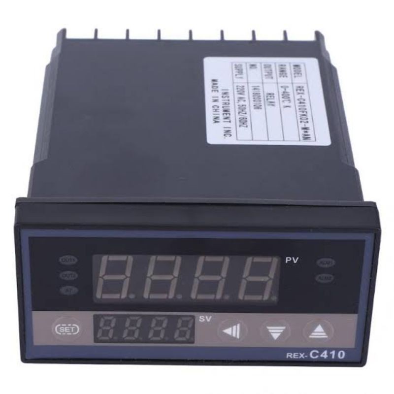 temp-control-c410-เครื่องวัดและควบคุมอุณหภูมิ-pid-rex-c410-220vac-0-1300c