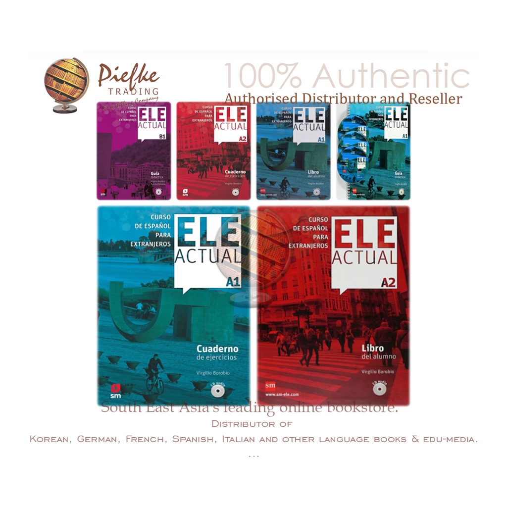 ELE ACTUAL A1, A2, B1 : student book, Exercise book, Didactic Guide ...