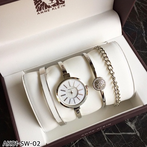 พร้อมส่ง-นาฬิกาข้อมือผู้หญิง-anne-klein-ak01-womens-set-หรูหรา-ดูแพง