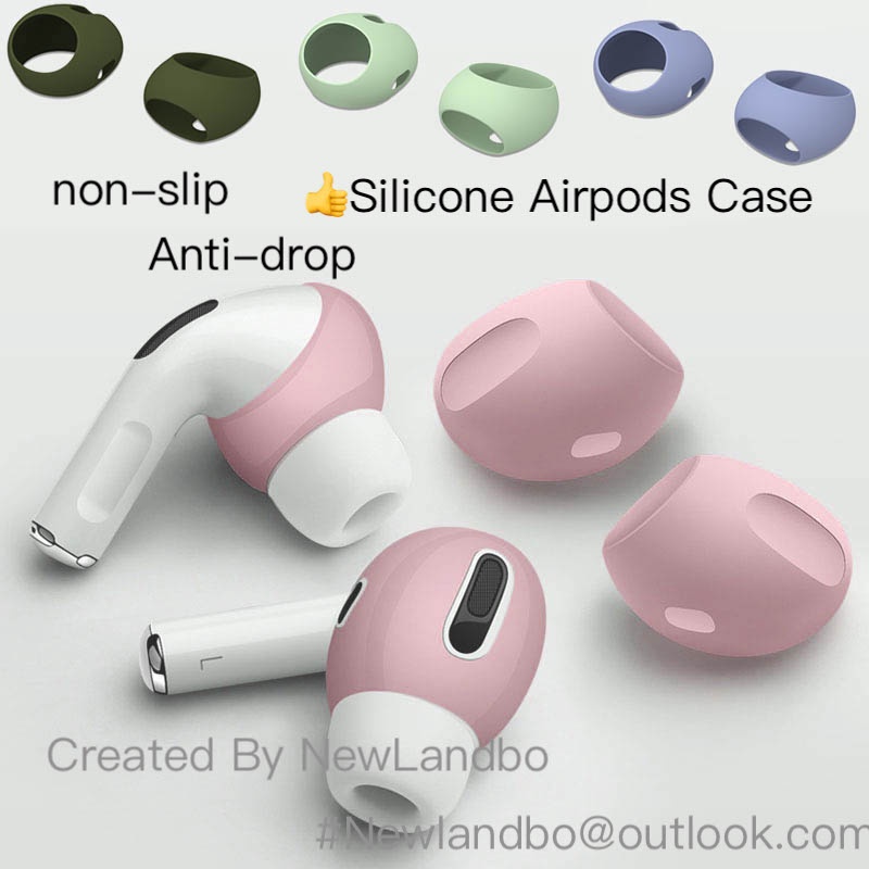 ภาพหน้าปกสินค้าปลอกหูฟังบางเฉียบ กันลื่น แบบหนา สำหรับ Air-Pods Case รุ่นที่ 1 รุ่นที่ 2 inpods i12 i11 Air-podsPro Air-pods 3 compatible for เคสไอโฟน