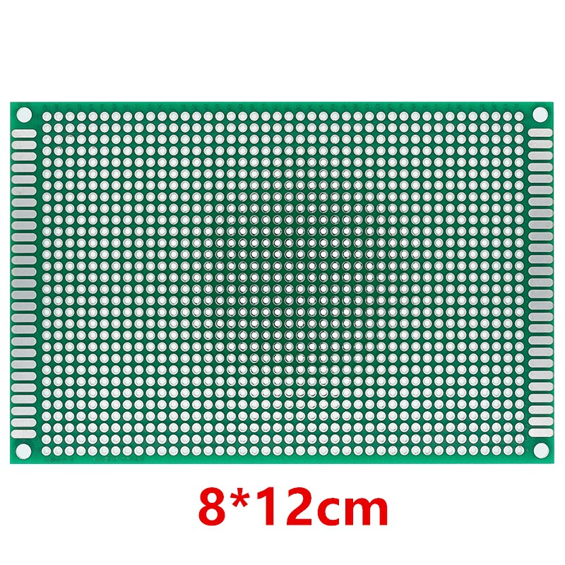 2-5 piezas 5x7 4x6 3x7 2x8 6x8 7x9 8x12 9x15 doble cara de cobre PCB