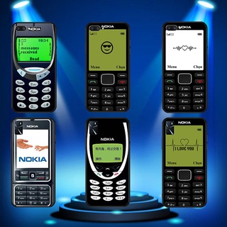 เคสโทรศัพท์มือถือแบบนิ่ม ลาย Nokia D สีดํา สําหรับ OPPO F5 A73 F7 F9 F9 Pro A7X F11 A9 F11 Pro F17 F17 Pro