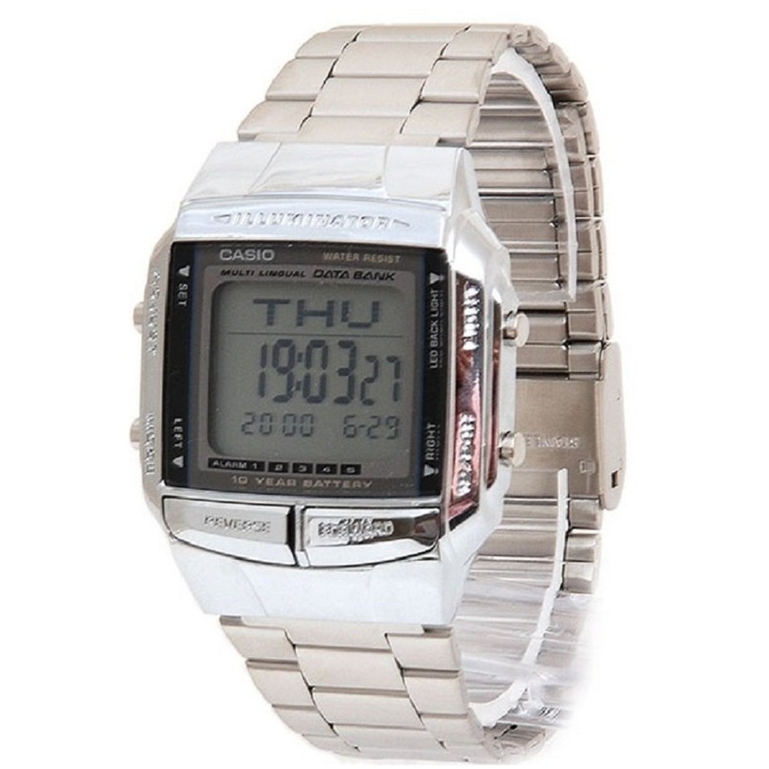 casio-data-bank-นาฬิกาข้อมือผู้ชาย-สายแสตนเลส-รุ่น-db-360-1adf-สีเงิน