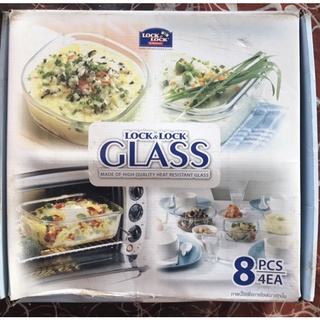 LOCK&LOCK GLASS 4ชิ้น