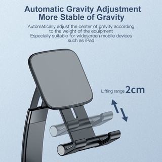 ขาตั้งโทรศัพท์มือถือ แท็บเล็ต อเนกประสงค์ แบบพับได้ สามารถปรับได้