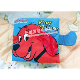 Clifford "Play Time" นิทานผ้า พร้อมฟังก์ชั่นสนุกๆทุกหน้า