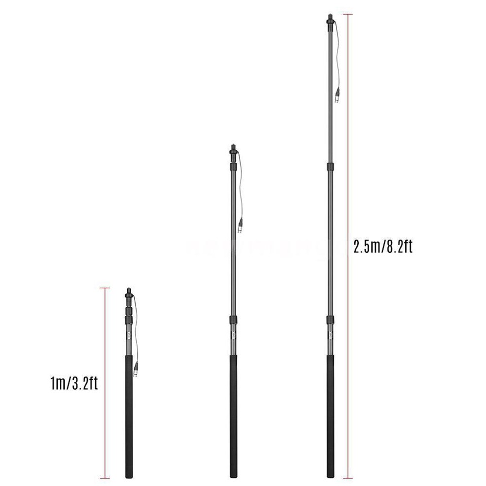 ของแท้-ประกันศูนนย์-2-ปี-boya-by-pb25-carbon-fiber-boompole-xlr-cable