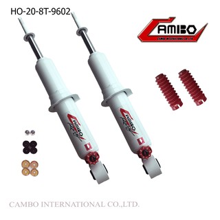 CAMBOโช๊คอัพน้ำมันคู่หน้าISUZUD-MAXตัวสูงไฮเรนเดอร์(1.9ตัวสูง)ปรับความหนืดได้8ระดับแกน20มม.HO208T9602