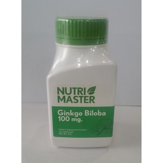 Ginkgo Biloba 100 mg.