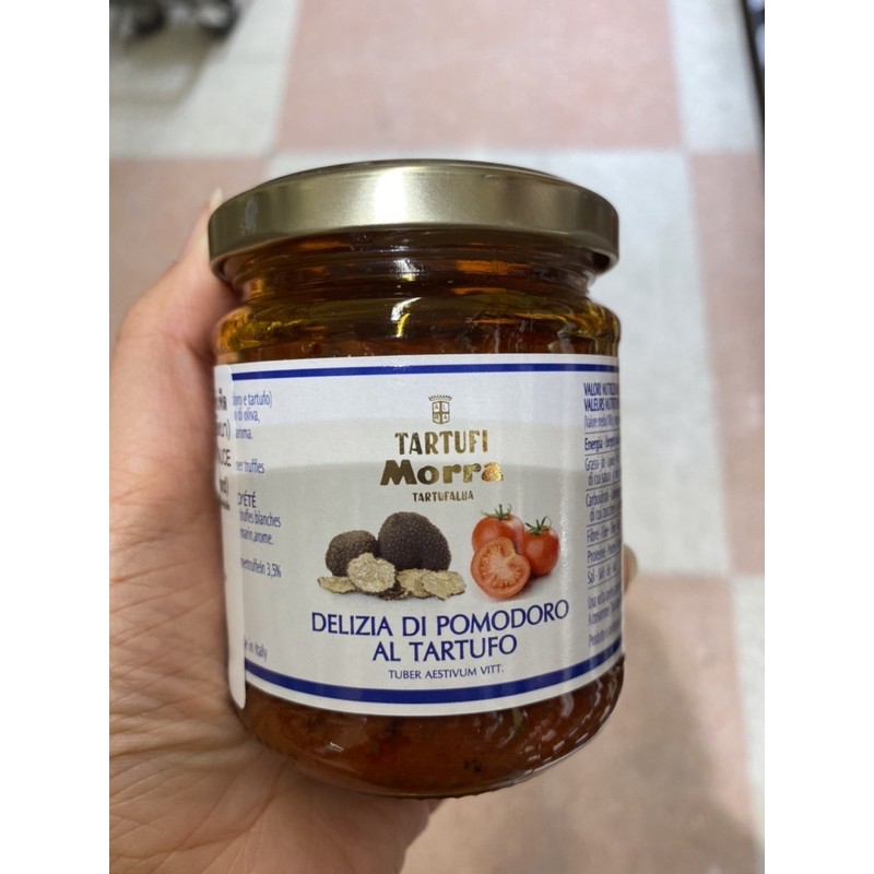 morra-tartufalba-delizia-di-pomodoro-180-g-ซอสมะเขือเทศผสมเห็ดทรัฟเฟิล-ปริมาณ-180-กรัม