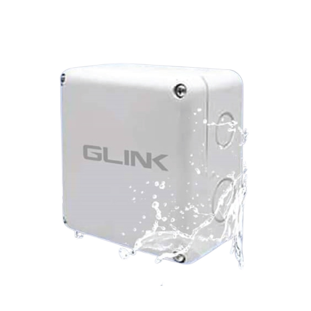 ภาพสินค้าGLINK กล่องกันน้ำ Junction Box 4x4x2.5 นิ้ว สำหรับกล้องวงจรปิด จากร้าน abshop.in.th บน Shopee ภาพที่ 1