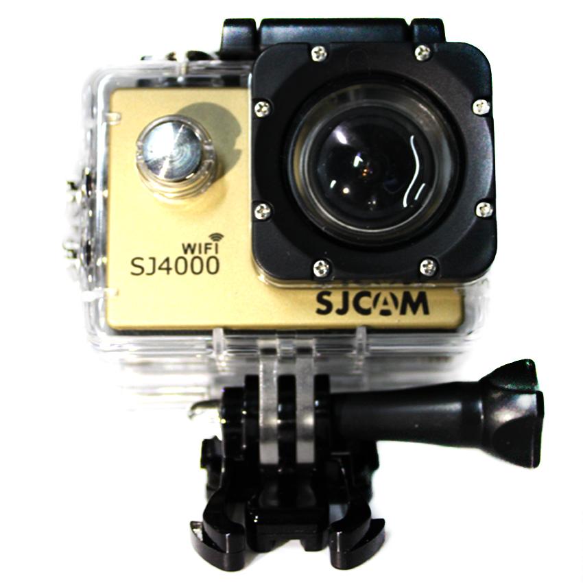 SJCAM SJ4000 Wi-Fi รุ่นปุ่มกดใหญ่ (Gold) รับประกัน 1 เดือน | Shopee ...