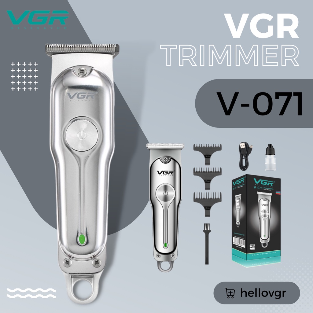 ปัตตาเลี่ยนแบบไร้สาย VGR รุ่น V-071(สินค้าพร้อมส่ง) | Shopee Thailand