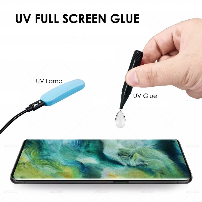 ฟิล์มกระจกนาโนฟิล์มกระจกนิรภัย-uv-สําหรับ-huawei-nova-9-p50-pro-p40-p30-p20-mate-40-20-30-plus