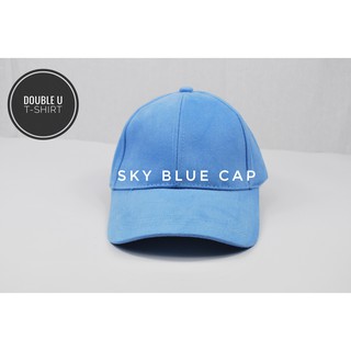 ภาพหน้าปกสินค้าออกใบกำกับภาษีได้ - หมวกแก็ปสีพื้น SKY BLUE CAP (สีฟ้า) ที่เกี่ยวข้อง