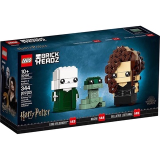 LEGO® BrickHeadz Voldemort™, Nagini &amp; Bellatrix 40496 - (เลโก้ใหม่ ของแท้ 💯% กล่องสวย พร้อมส่ง)