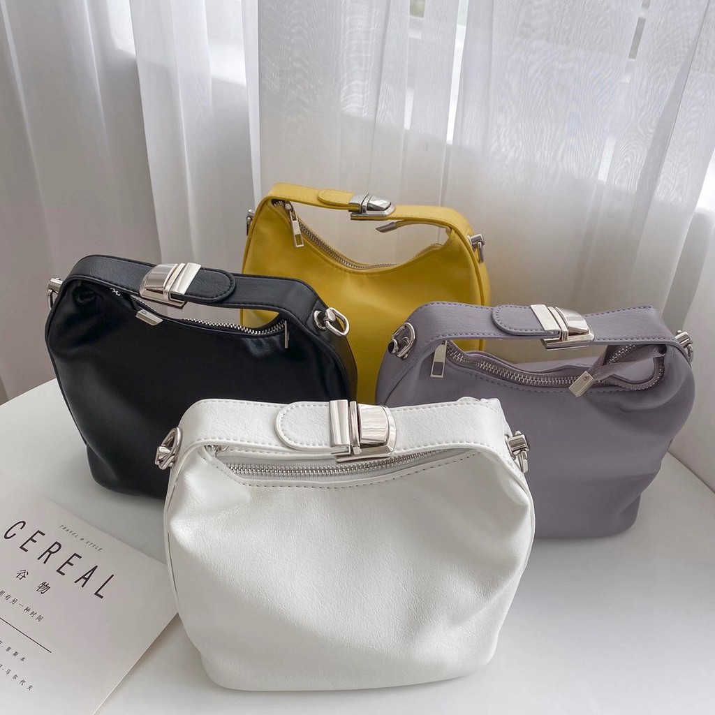 กระเป๋า-korean-style-bag-กระเป๋าสะพาย-กระเป๋าสะพายข้าง-กระเป๋าถือ-กระเป๋าแฟชั่น-เกาหลี-พรีเมี่ยม-งานเนียบเรียบหรูหรา-สวย