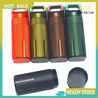 【Ready Stock】ขวดแคปซูลอลูมิเนียมกันน้ําสําหรับใส่ยา