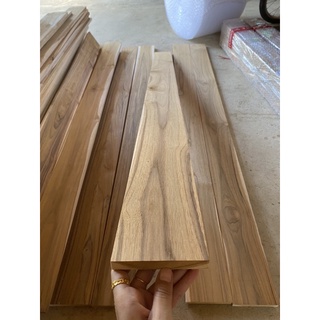 ไม้สักพร้อมใช้ รีดไสให้ฟรี‼️ หน้า5นิ้ว หนา1.3ซม. ยาว1-2เมตร