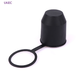 Ukec ใหม่ ฝาครอบพ่วงลากจูงอัตโนมัติ 50 มม. อุปกรณ์เสริม สีดํา สําหรับรถพ่วง คาราวาน
