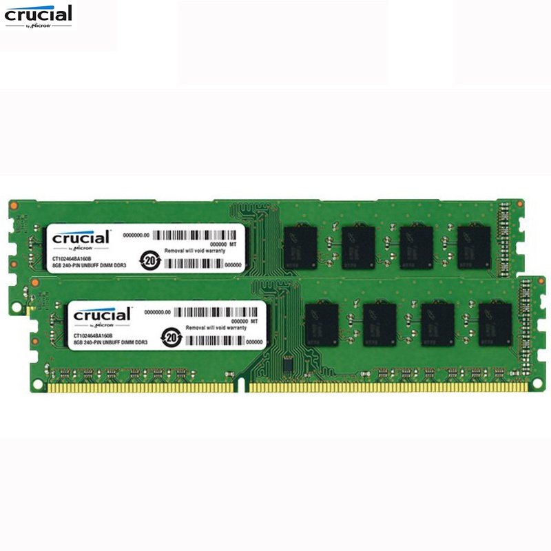ใหม่ หน่วยความจํา Crucial DDR3 DDR3L 2GB 4GB 8GB 1066 1333 1600MHz DIMM ...