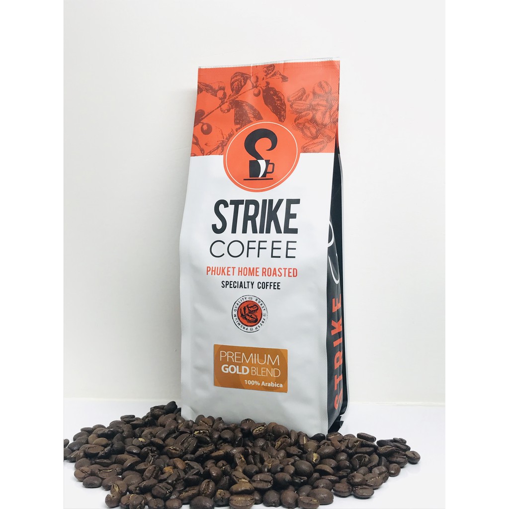 strike-coffee-premium-gold-blend-กาแฟ