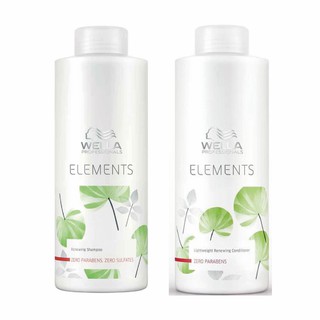 *ส่งทุกวัน* Wella Elements: Renewing Shampoo and Conditioner | แชมพูและครีมนวด ปราศจากซัลเฟต 1000ml
