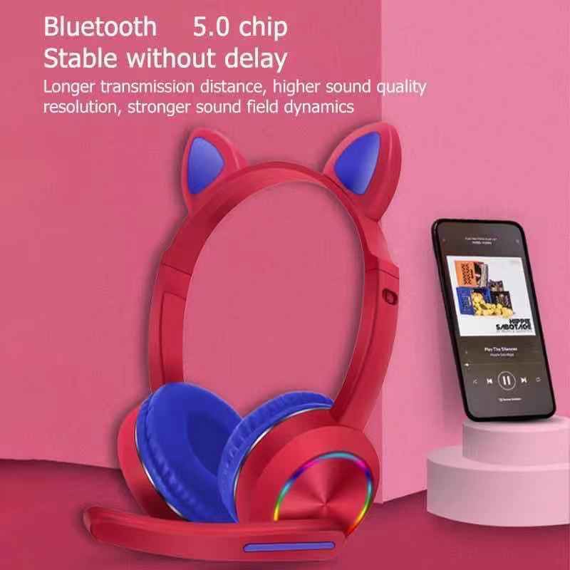 akz-k23-หูฟังครอบหู-แบบบลูทูธไร้สาย-พร้อมไมโครโฟน-bluetooth-v-5-0-แท้100