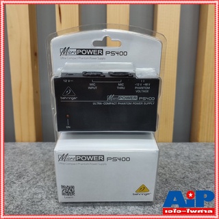 BEHRINGER PS400 Phantom Power Supply ตัวจ่ายไฟ48V ตัวจ่ายไฟ ตัวจ่ายไฟPHANTOM เอไอ-ไพศาล +++