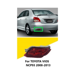 ไฟเบรกกันชนหลัง สําหรับ TOYOTA VIOS NCP93 2008 2009 2010 2011 2012 2013 gen2 batman