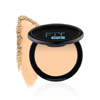 โปรโมชั่น : แป้งคุมมัน เมย์เบลลีน ฟิต มี แมทพอร์เลส คุมมัน 16 ชม. 6 กรัม Maybelline FIT ME POWDER เครื่องสำอาง แป้งตลับ แป้งพัฟ