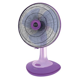 พัดลมตั้งโต๊ะ พัดลมตั้งโต๊ะ 18นิ้ว SHARP PJ-TA181 VL สีม่วง พัดลม เครื่องใช้ไฟฟ้า DESK FAN SHARP PJ-TA181 VL 18" VIOLET